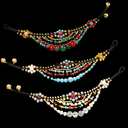 Tibetan Handwoven Blessing Bracelet – A Symbol of Protection & Harmony