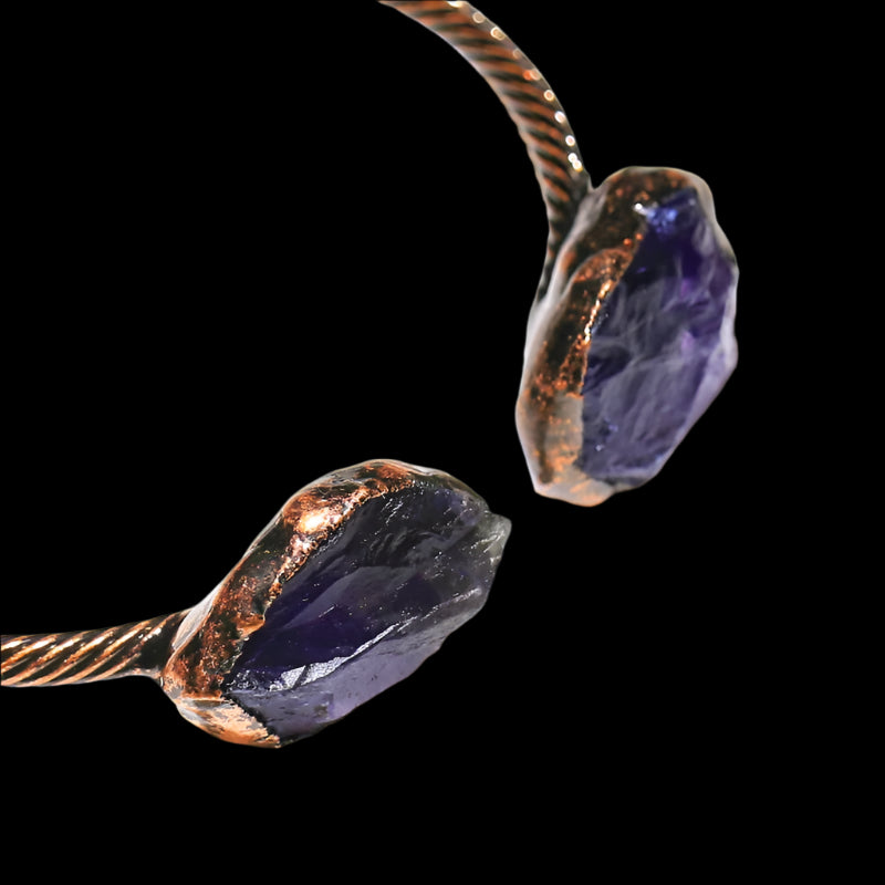 Natural Crystal Raw Energy Bracelet