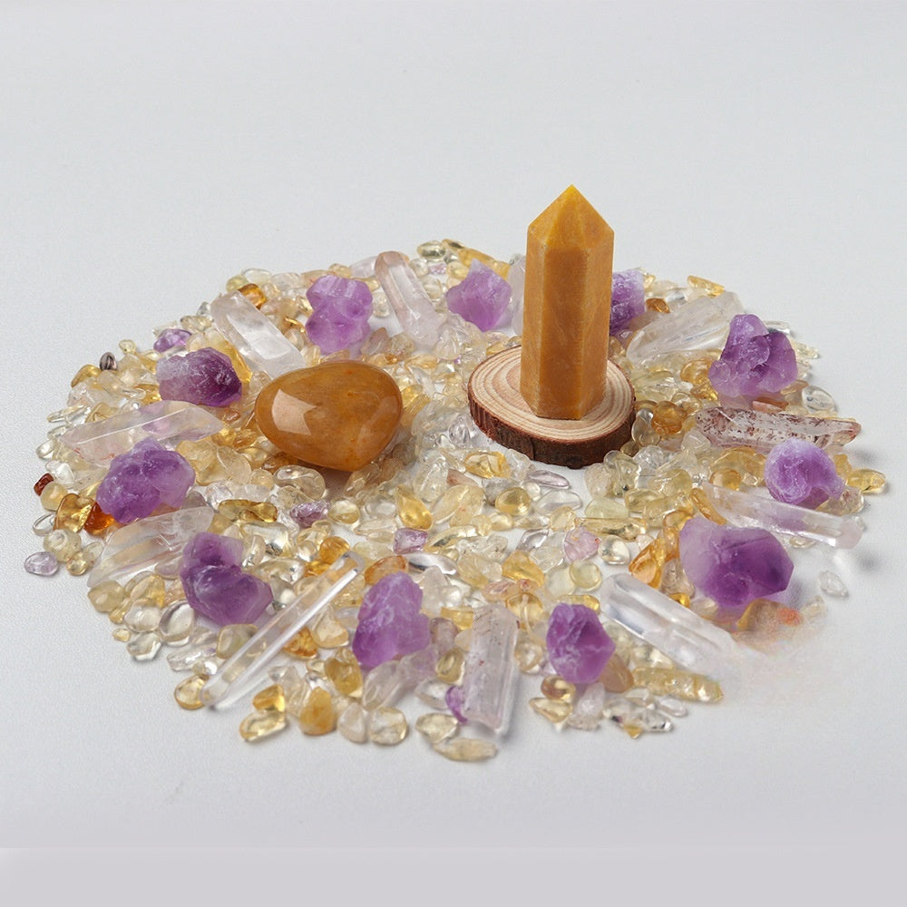 Hexagonal Crystal Pillar - Healing Stone for Feng Shui & Meditation